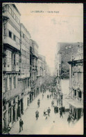 LA CORUÑA - Calle Real. ( Cliché M. Arribas) Carte Postale - La Coruña