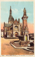 FRANCE - Auray - Sainte Anne D'Auray -La Basilique Et La Fontaine - Colorisé - Carte Postale Ancienne - Auray