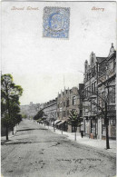 Wales, Glamorgan, Barry, Broad Street ,1905, 2 Scans - Glamorgan