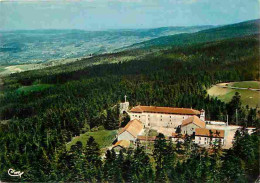 42 - Noiretable - Pèlerinage De Notre Dame De L'Hermitage - Vue Générale Aérienne Du Monastère Et Croix De Peyrobine - F - Noiretable