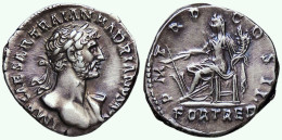 HADRIAN. AD 117-138. AR Denarius. Rome, Struck C. AD 118. - La Dinastia Antonina (96 / 192)