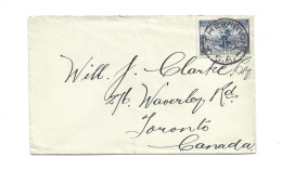 AUSTRALIA - 1937 COVER THEBARTON ADELAIDE TO CANADA - Lettres & Documents