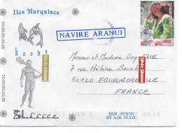 ILES MARQUISES NAVIRE  ARANUI - Used Stamps