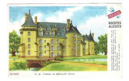 Buvard  Biscottes Gregoire  Allegees -     18   Chateau De Meillant - Biscottes