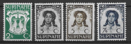 Suriname 1938, NVPH 183-6 MH, Kw 9 EUR (SN 2677) - Suriname ... - 1975