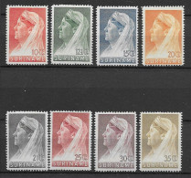 Suriname 1936, NVPH 167-74 MH, Kw 23.5 EUR (SN 2683) - Surinam ... - 1975