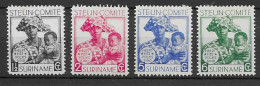 Suriname 1931, NVPH 146-49  MH, Kw 22 EUR (SN 2687) - Suriname ... - 1975