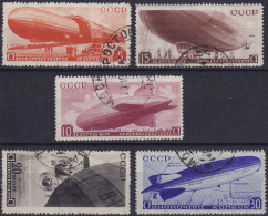 URSS Poste Aérienne O - 33/37 - OBLITERES - Cote : 100 € - Usados