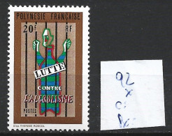 POLYNESIE FRANCAISE 92 * Côte 13.50 € - Unused Stamps