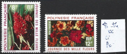 POLYNESIE FRANCAISE 83-84 ** Côte 6.70 € - Unused Stamps