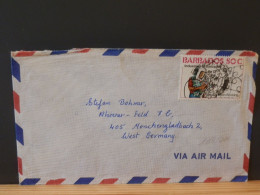 104/411  LETTER BARBADOS  TO GERMANY - Barbados (1966-...)