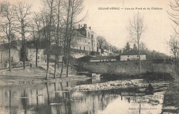 COUHE - VERAC : VUE DU PONT ET DU CHATEAU - Couhe