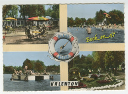 {91371} 94 Val De Marne Valenton , Multivues ; La Plage Bleue : Terrase Bar Bains , Ponton , Golf Miniature - Valenton