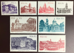 South Africa 1985 - 1987 Architecture Definitives Litho Print MNH - Nuevos