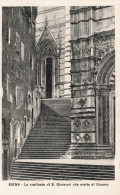ITALIE - Siena - La Scalinata Di S Giovanni Che Mette Al Duomo - Carte Postale Ancienne - Siena