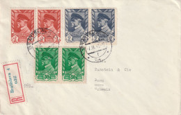 Tschechoslowakei-Brief Per Einschreiben 1945 - Lettres & Documents