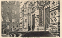 ITALIE - Siena - Battistero Di S Giovanni - Carte Postale Ancienne - Siena