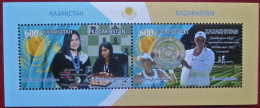 Kazakhstan  2023  Ches And Tennis E. Rybakina And  B.Assanbayeva  S/S  MNH - Tennis