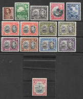 GRENADA 1937 - 1950 SET SG 152/163 LIGHTLY MOUNTED MINT/ UNMOUNTED MINT Cat £163+ - Grenade (...-1974)