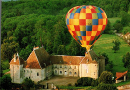 N°41850 Z -cpsm Château De Filain - Montgolfières