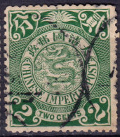 Stamp China 1905 Coil Dragon 2c Combined Shipping Lot#d48 - Oblitérés