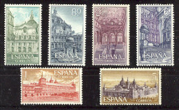 Spain 1961. El Escorial Ed 1382-87 (**) - Iglesias Y Catedrales