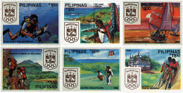 726514 HINGED FILIPINAS 1988 SEMANA OLIMPICA - Filipinas