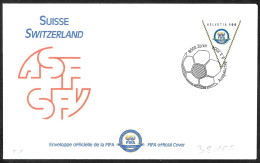 Svizzera/Switzerland/Suisse: 100° Della FIFA, 100th Of FIFA, 100ème De La FIFA - Lettres & Documents