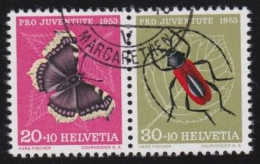 Suisse   .  Yvert  .     541+542   .        O        .    Oblitéré - Used Stamps
