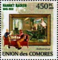 COMORES- Les Grands Impressionnistes - Harriet Backer (2009) - - Otros & Sin Clasificación