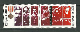 POLAND MNH ** 3212-3213 Année De L'armée De L'intérieur Résistance Polonaise Médaille - Neufs