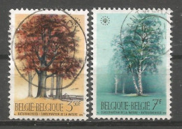 Belgie 1970 Euro Jaar Natuurbescherming OCB 1526/1527 (0) - Gebraucht