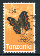 TANZANIE- Y&T N°43- Oblitéré (papillon) - Tansania (1964-...)