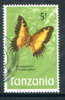 TANZANIE- Y&T N°45- Oblitéré (papillon) - Tanzania (1964-...)