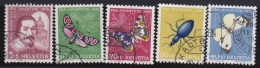 Suisse   .  Yvert  .     581/585    .        O        .    Oblitéré - Used Stamps