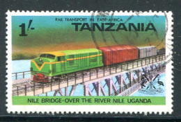 TANZANIE- Y&T N°57- Oblitéré (train) - Tansania (1964-...)