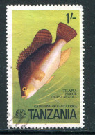 TANZANIE- Y&T N°65- Oblitéré (poisson) - Tanzania (1964-...)