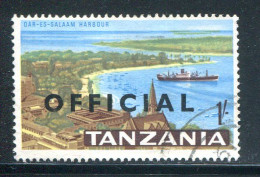 TANZANIE- Service Y&T N°7- Oblitéré - Tanzania (1964-...)