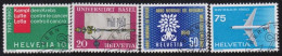 Suisse   .  Yvert  .     639/642   .        O        .    Oblitéré - Used Stamps