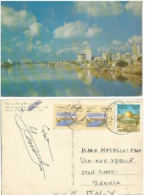 Iraq Irak Tigris River In Baghdad - Pcard Used 1979 To Italy With Nice Franking - Irak