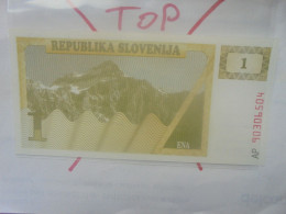 SLOVENIE 1 TOLAR 1990 Neuf (B.33) - Eslovenia