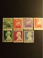 YT 228 à 231 & 281, 282, 284 - Used Stamps