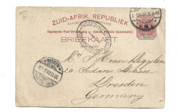 GREAT BRITAIN UNITED KINGDOM ENGLAND COLONIES - SOUTH AFRICA SUD AFRIKA - 1901 CENSORED STATIONERY BOER WAR - Non Classés