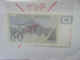 +++VZOREC+++ECHANTILLON+++SLOVENIE 50 TOLARJEV 1990 Neuf (B.33) - Slovenië