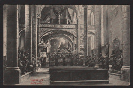 Joint Line Pair Of Austria Scott #89b On 1906 CPA To Paris Innsbruck Hofkirche - Innsbruck