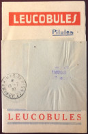 France, Bande Journal Sur Carte (médecine) LEUCOPOUDS - TAD IMPRIMES PARIS P.P. 22 - 18.7.1930 - (N047) - 1921-1960: Modern Tijdperk