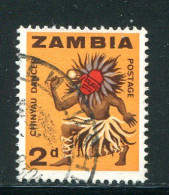 ZAMBIE- Y&T N°6- Oblitéré - Zambia (1965-...)