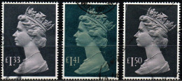 Großbritannien 1984 - 1986 - Mi.Nr. 1007 1043 1084 - Gestempelt Used - Machin - Série 'Machin'