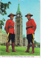 CANADA - OTTAWA - Mounties At The Peace Tower - Ottawa