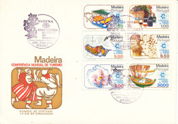 Portugal Madeira FDC 17-9-1980 Tourist Stamps Complete Set With Cachet - Madeira